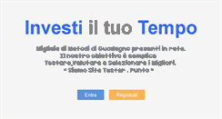 Desktop Screenshot of investitempo.com
